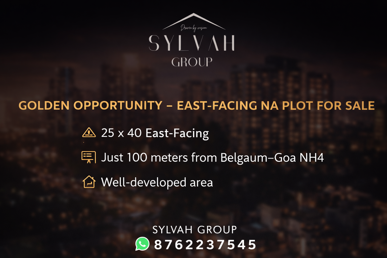 25*40 East Facing NA Plot near Piranwadi Junction